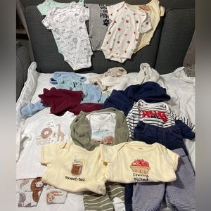 Spring Gender Neutral Baby Bundle 3-6 mo